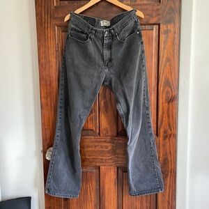 Wrangler washed black jeans